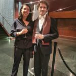 AGL member Federica Erilmi with renowned musician Rafal Blechacz